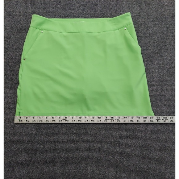 Greg Norman Skirt Skort Womens 6 Green Pickleball Golf Tennis Shorts Stretch - Picture 4 of 9